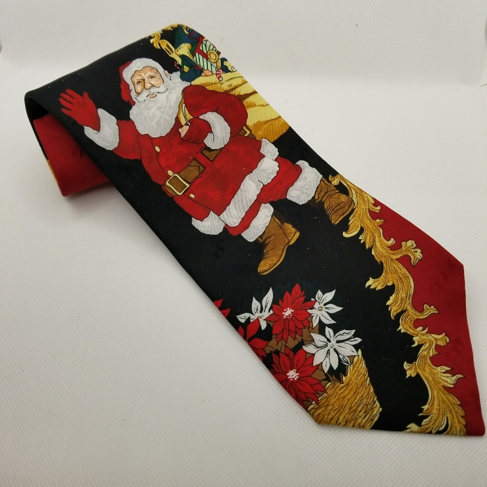 Santa Claus Christmas tie by Hallmark